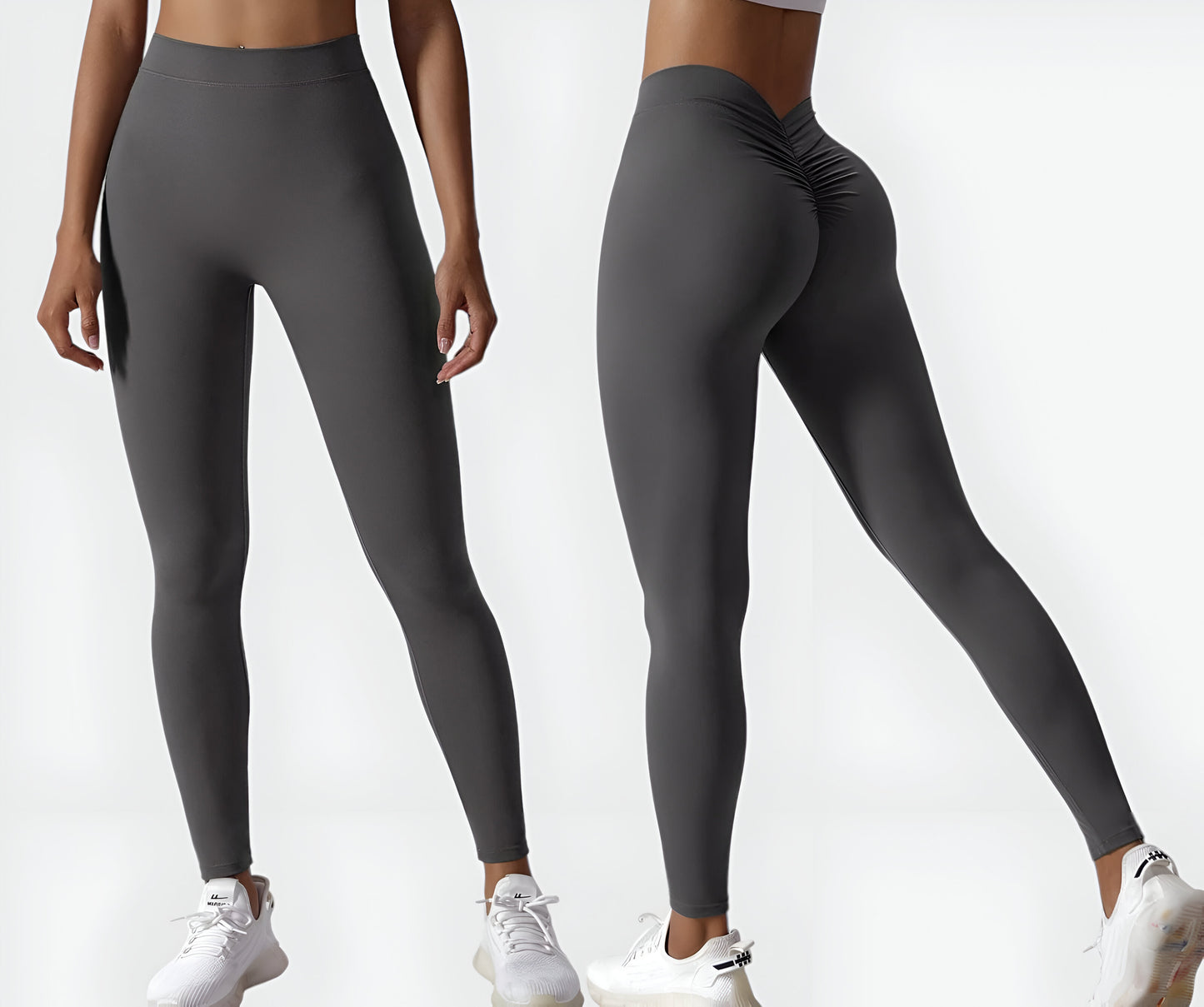 Legging push up unicolor v scrunch
