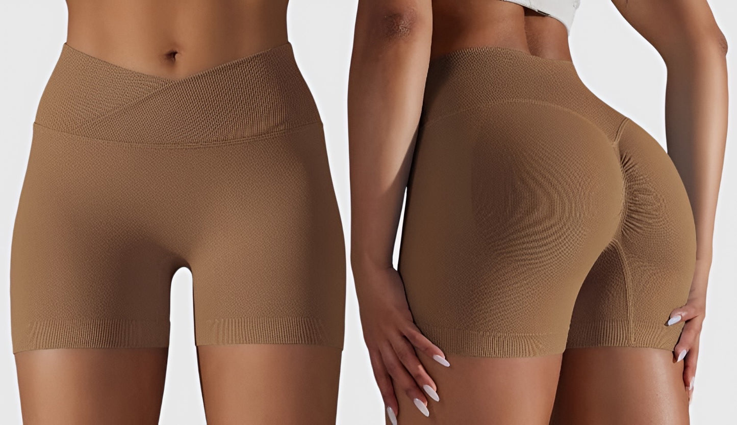 Short push up unicolor v front