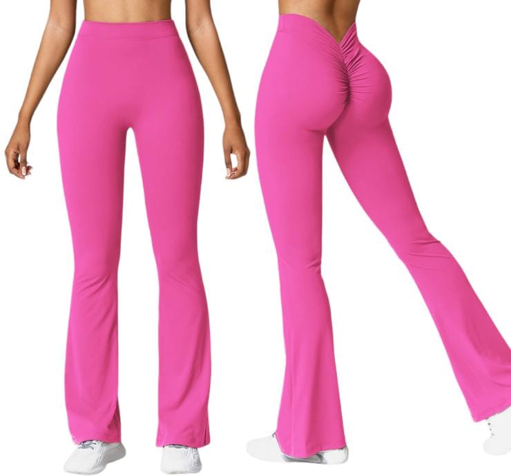 Legging flared v back push up