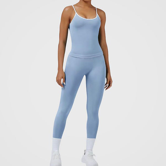 Set crop line legging