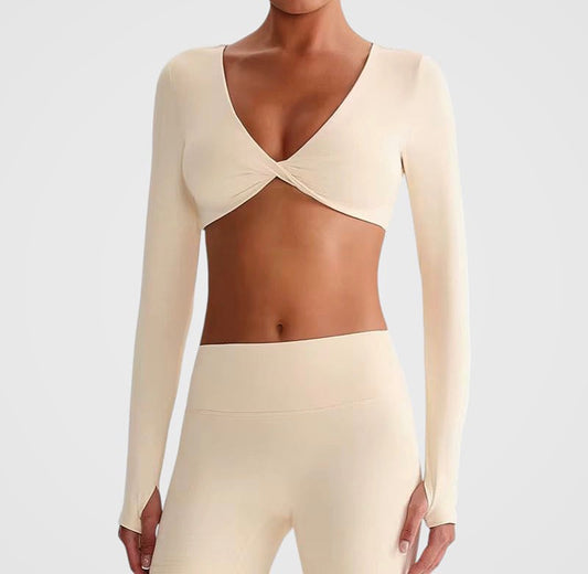 Crop top sleeve
