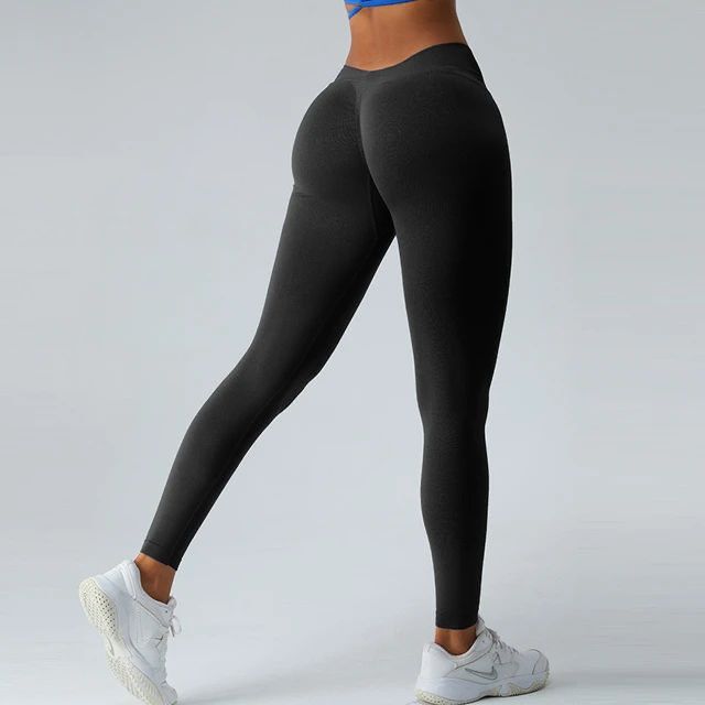 Solid V back Push Up Legging