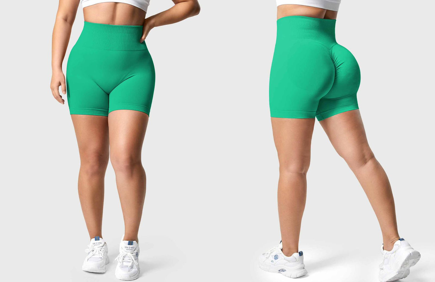 Solid Push Up Shorts