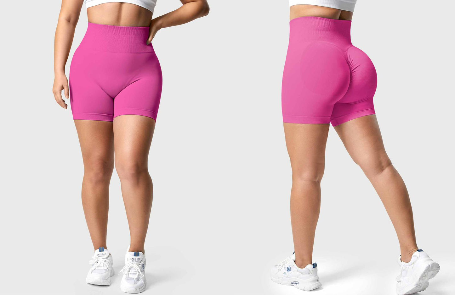 Solid Push Up Shorts