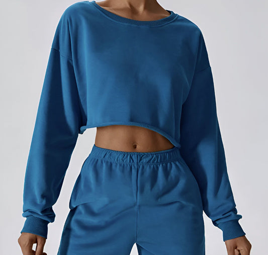 Unicolor Push Up shirt and shorts set