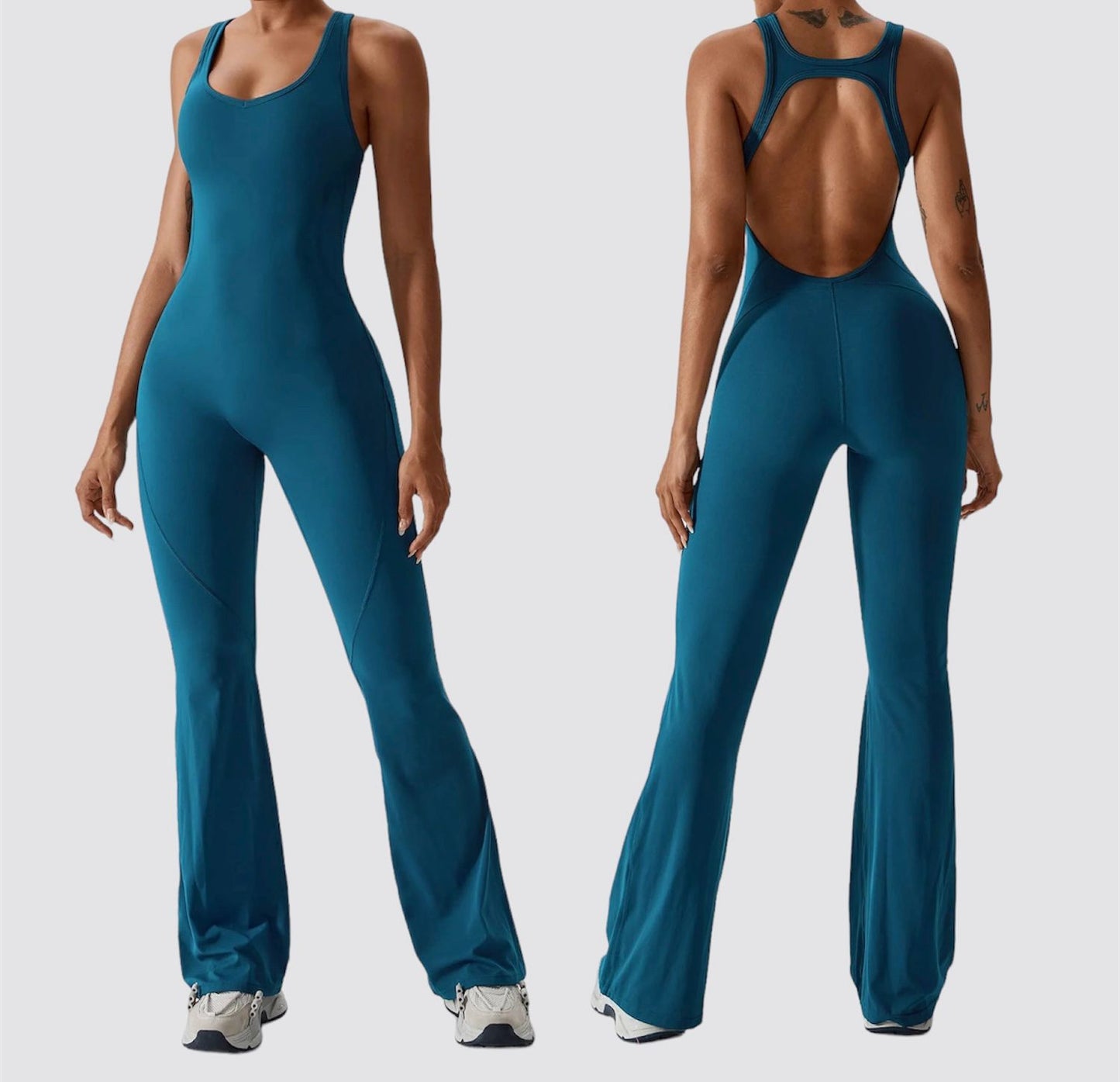 Marble Push Up top and legging set