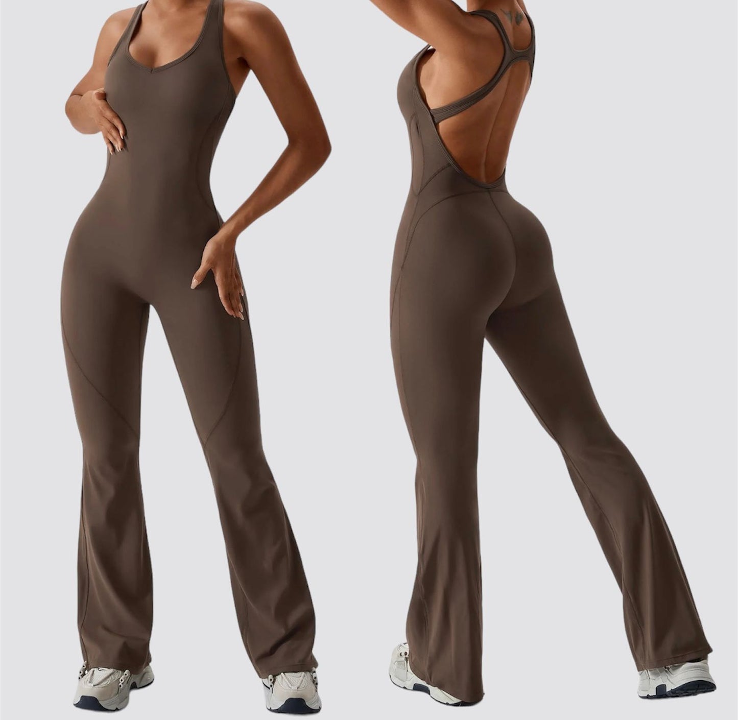 Marble Push Up top and legging set