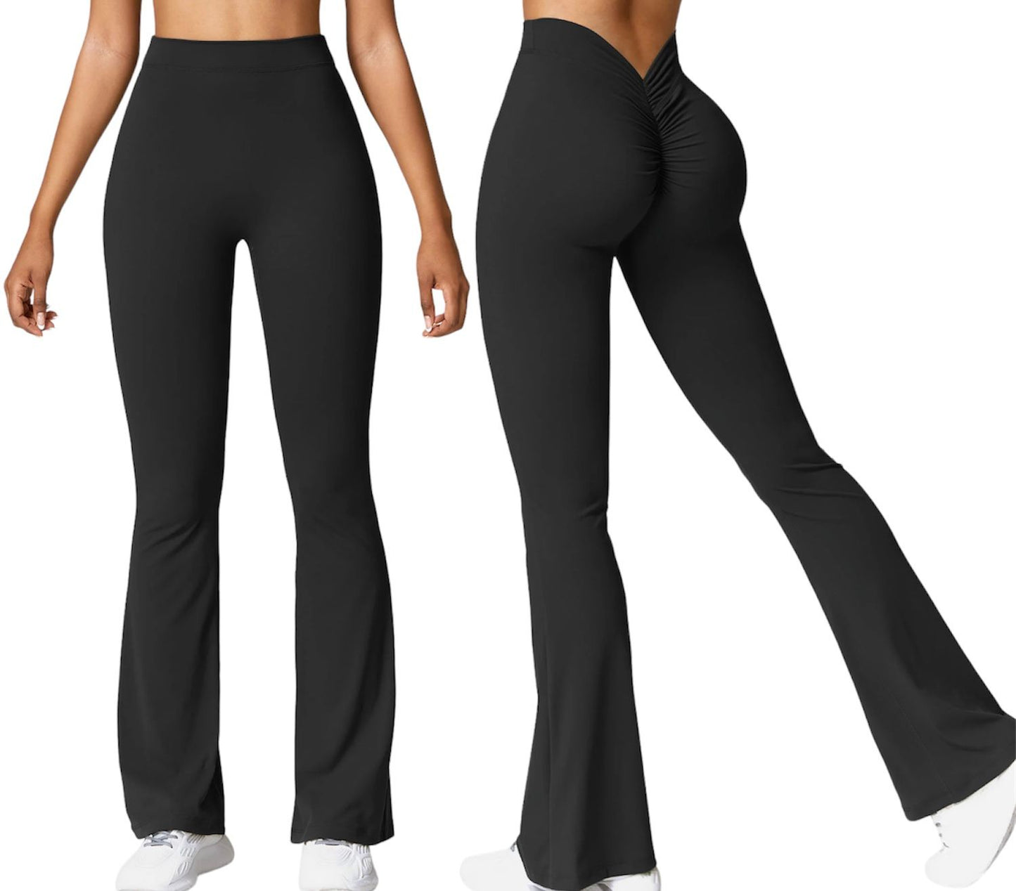 Legging flared v back push up