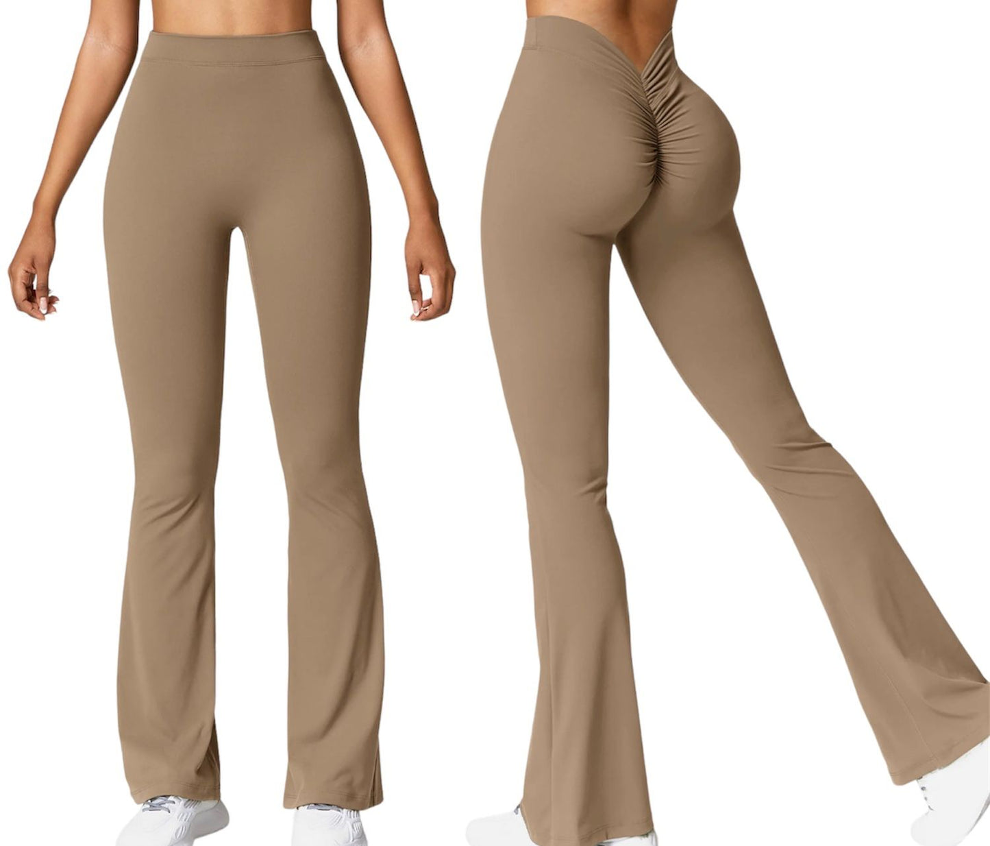Legging flared v back push up