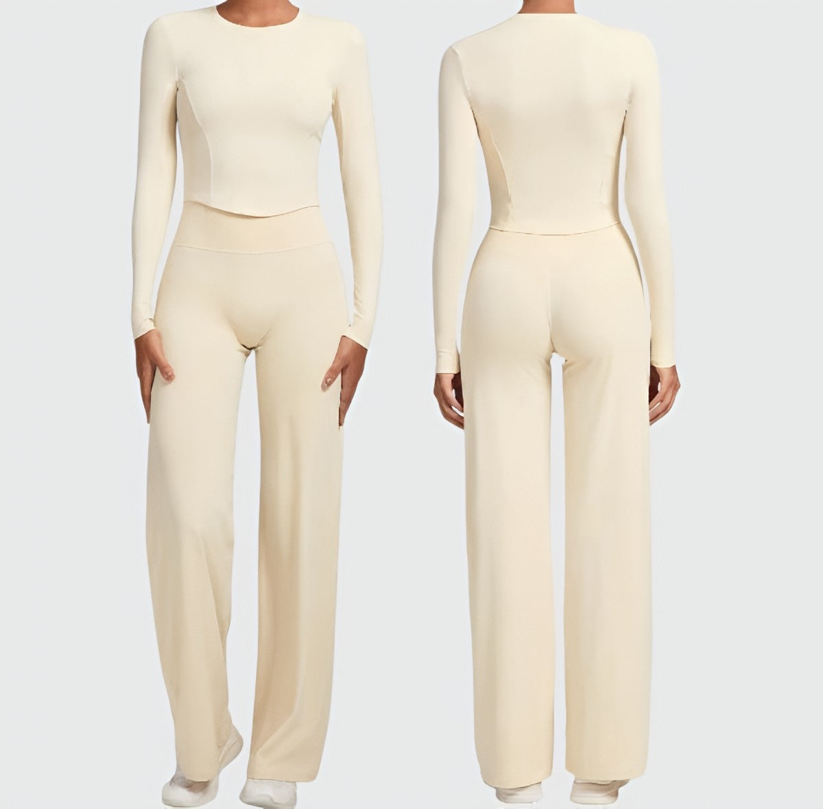 Set wide sleeve shirt