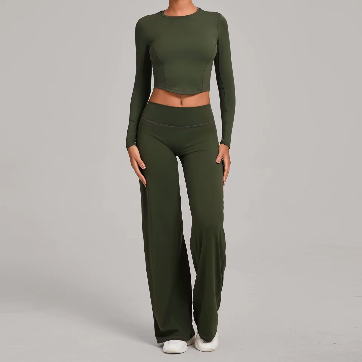 Set wide sleeve shirt